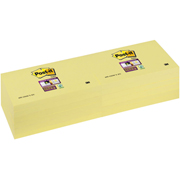 POST-IT NOTAS SUPER STICKY AMARILLAS 76x127mm 12-PACK 7000519790